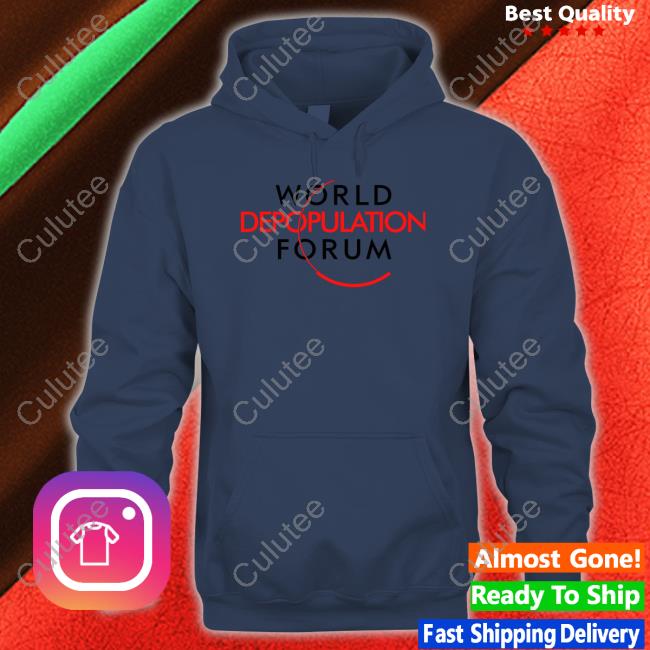 World Depopulation Forum T Shirt Liz Churchill