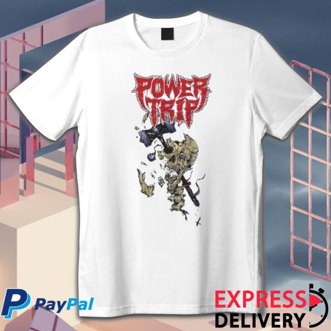 Official Power Trip Hammer Skull T-shirt
