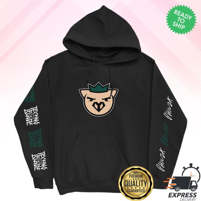 Official Technoblade Merch Store Shop Technoblade x Ph1lza Agro Ph1lza Collaboration Sweatshirt Black