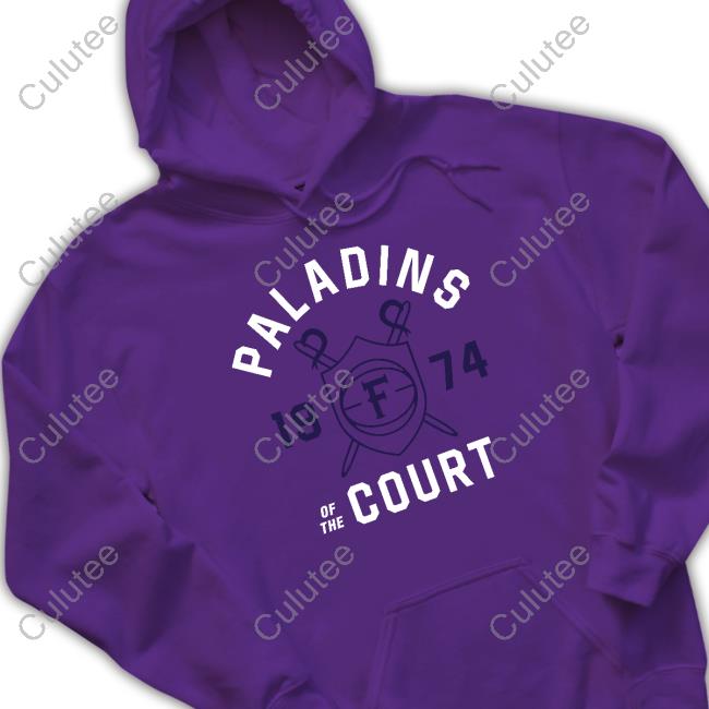 Vintage Furman Paladins 1974 Of The Court Shirts