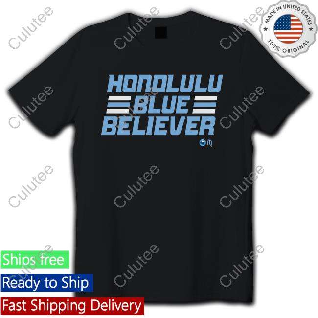 Honolulu Blue Believer Top Shirt