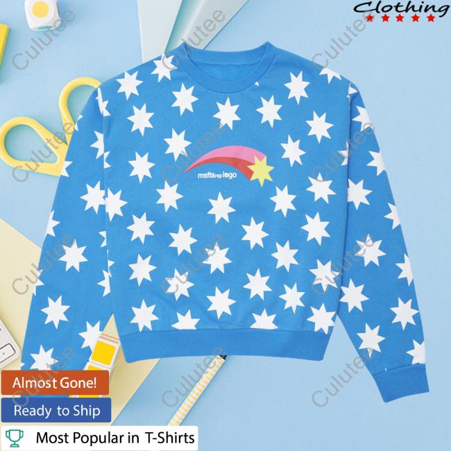 Official Msftsrep Clothing Star Logo AOP Sweater 3D All Over Print