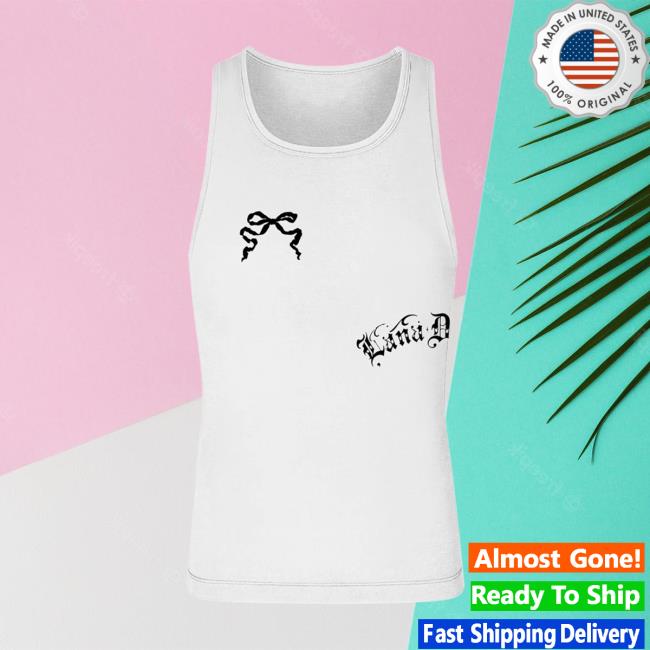 Official Lana Del Rey New Store Shop Merch White Tank Top Shirt