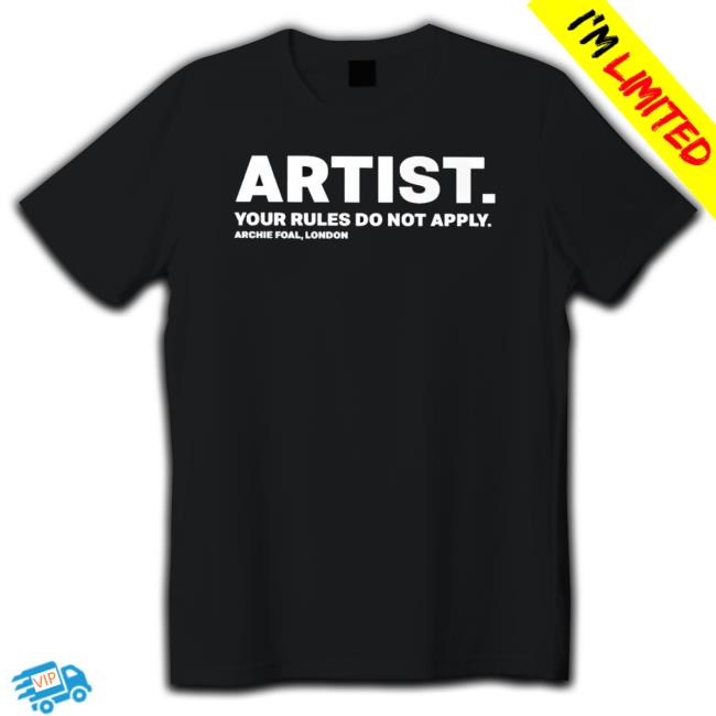 Artist Your Rules Do Not Apply Archie Foal London Sweaters