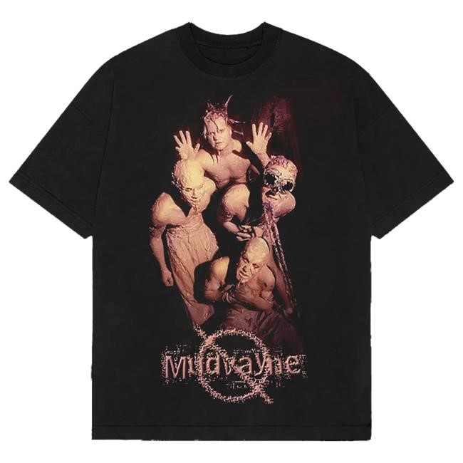 Official Mudvayne Merch Mud Vayne Vintage Mud Top Shirt