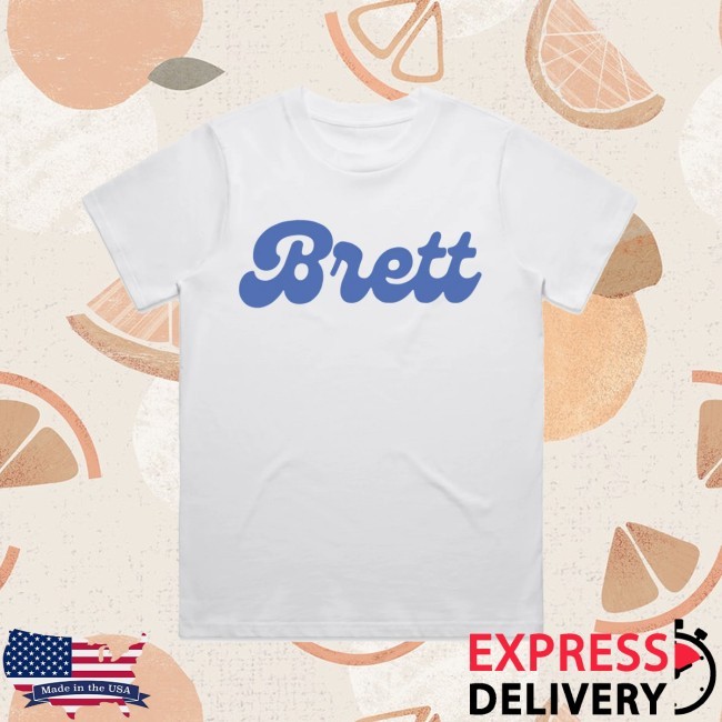 Official Brett Text Logo Women's Shirt Brett