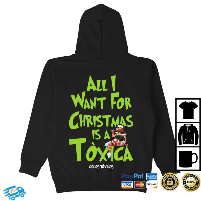 Toxica Christmas Hoodie Chicos Toxico
