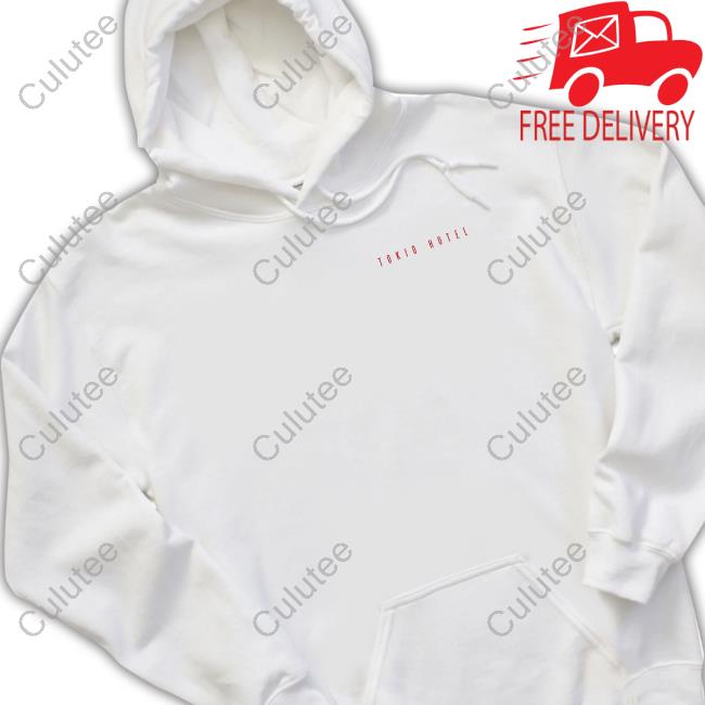 Official Tokio Hotel Tour Merch Tokio Hotel Logo Hooded Sweatshirt