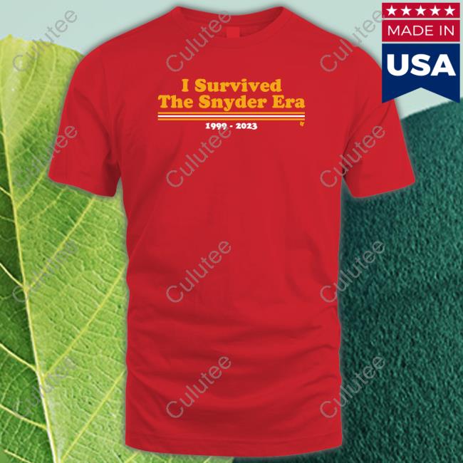 Breakingt Merch Washington Commanders I Survived The Snyder Era Shirts