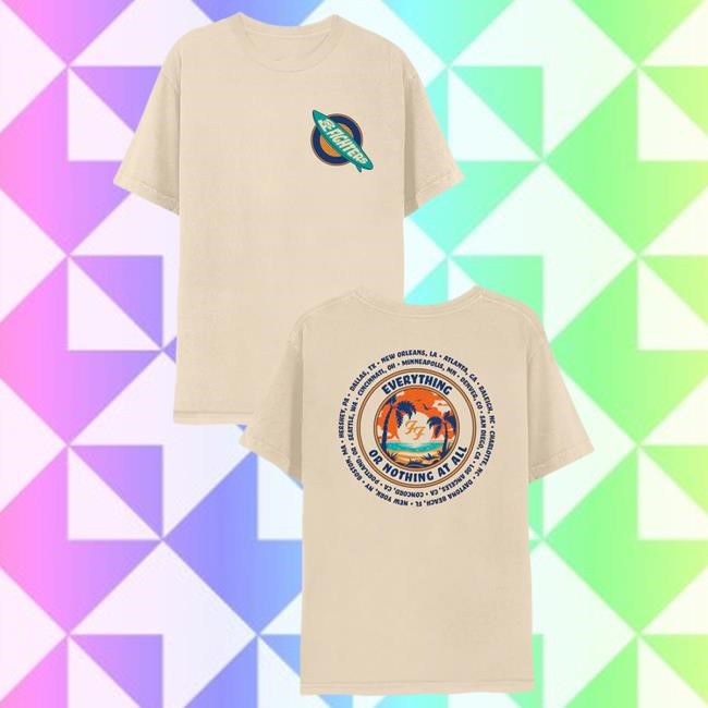 Official Foo Fighters Merch Store Surfboard Tour 2024 New Tee – Foo Fighters