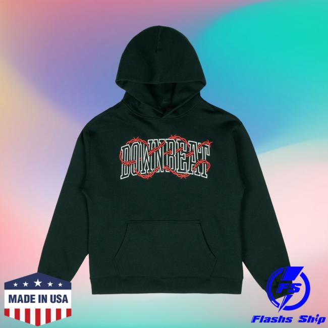 The Downbeat Merch Shop Varsity Pullover Hoodie