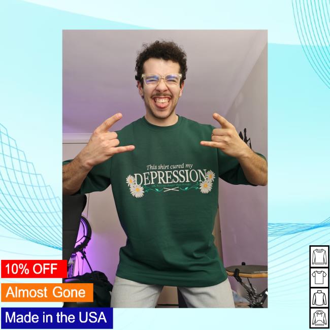 Jago Merch This Shirt Cured My Depression Pullover Shirt Official Jago Clothing Shop Apparel