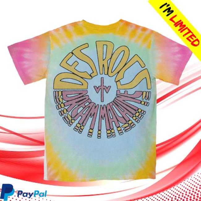 Official Sumerian Records Merch Store Des Rocs - Dream Machine Dye Attractive Shirt