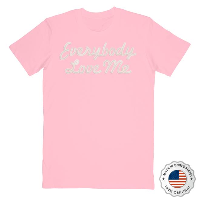 Official Anne-Marie Merch Store Anne Marie Everybody Love Me Attractive Shirt Pink Anne - Marie Apparel Clothing Shop AnneMarie