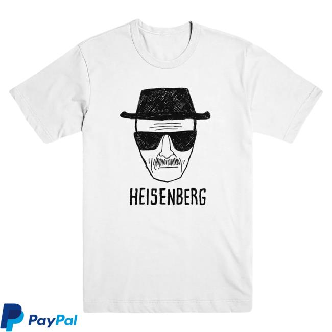 Official Breaking Bad Store Merch Heisenberg Unisex White Sweatshirt From Breaking Bad