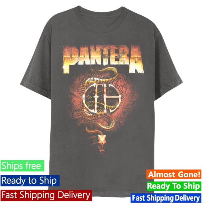 Official Pantera Merch Store Shop Pantera CFH SNAKE Shirt