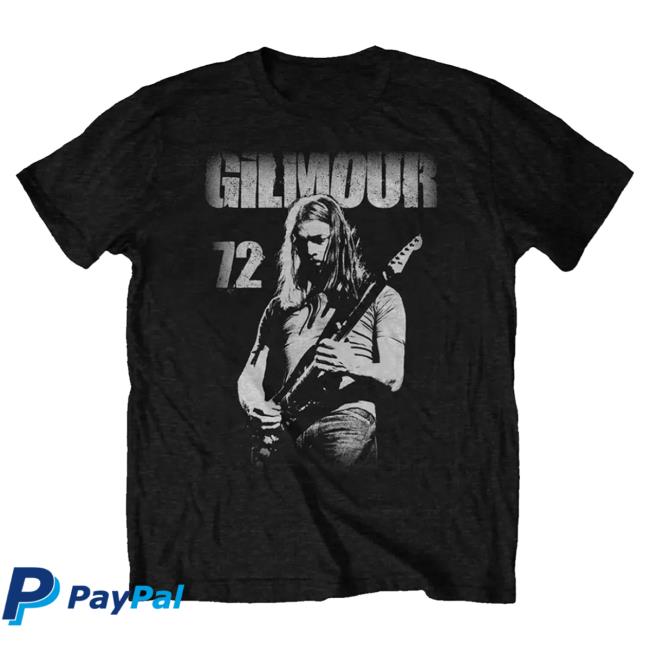 Official David Gilmour Store David Gilmour Luck Black Shirt 2024 DavidGilmour