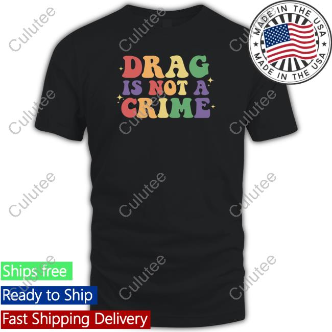 Films_At_Home Drag Is Not A Crime Sweatshirt
