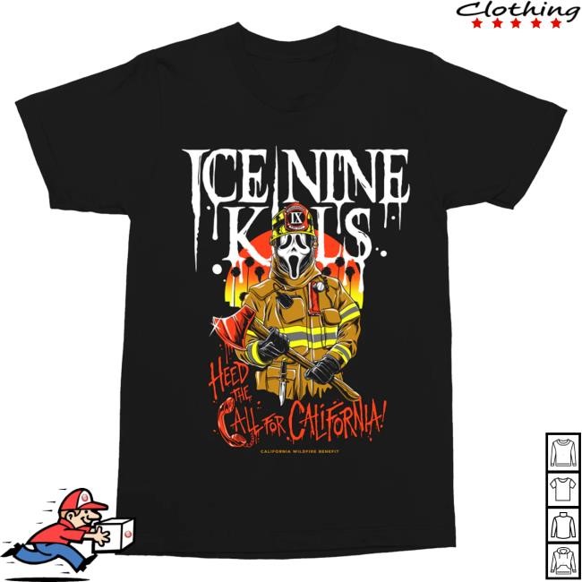 Official Ice Nine Kills Merch Store Heed The Call For California Tees Ink Merch IceNineKills