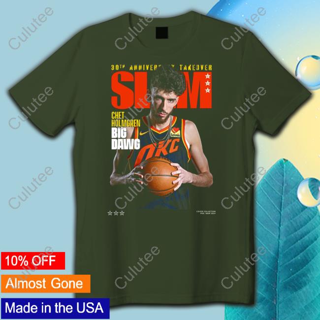 Official SLAM Cover Tees - Chet Holmgren (SLAM 248)