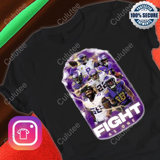 Minnesota Vikings Dalvin Cook Fight As One Tee Shirt Vikings Table Food Truck