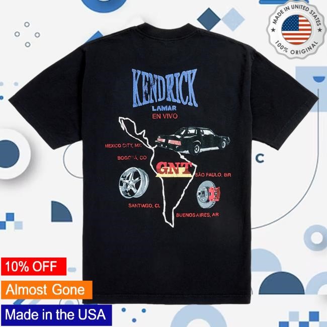 Official Grand National Tour Shop Kendrick Lamar Hey Now Pay Now LATAM Hot Shirt