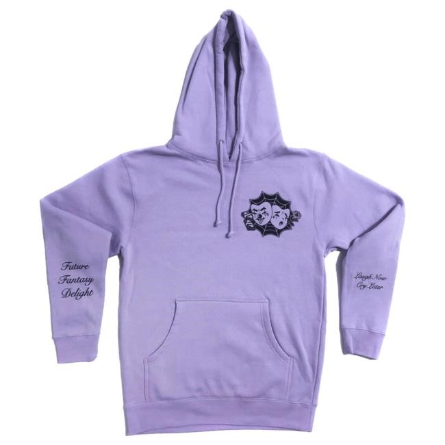 Official Meow Wolf Store Shop Merch MeowWolf Laugh Now Cry Later Sweater Meow Wolf Apparel Clothing