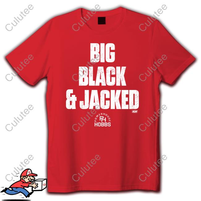 Official Big Black & Jacked Powerhouse Hobbs T Shirt