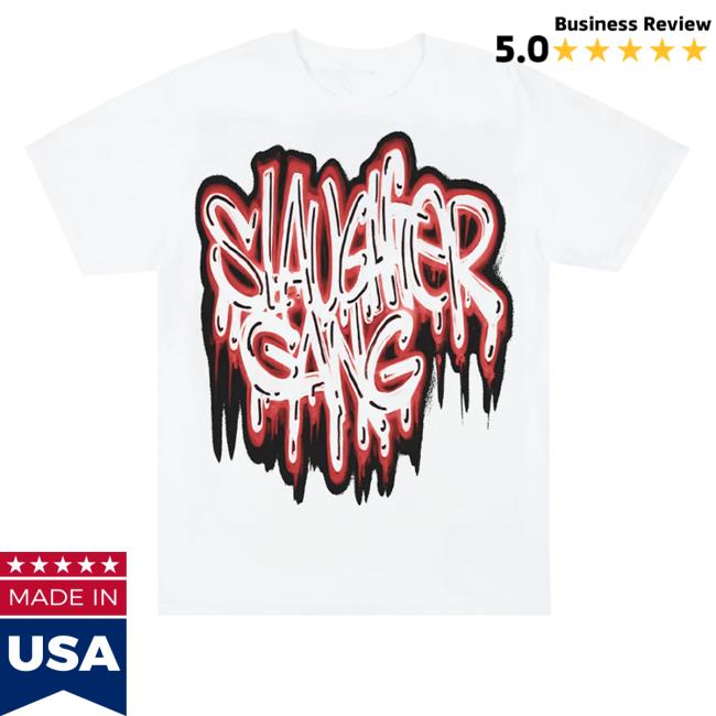 21 Savage Merch Slaughter Gang Drip Crewneck Sweatshirt V2