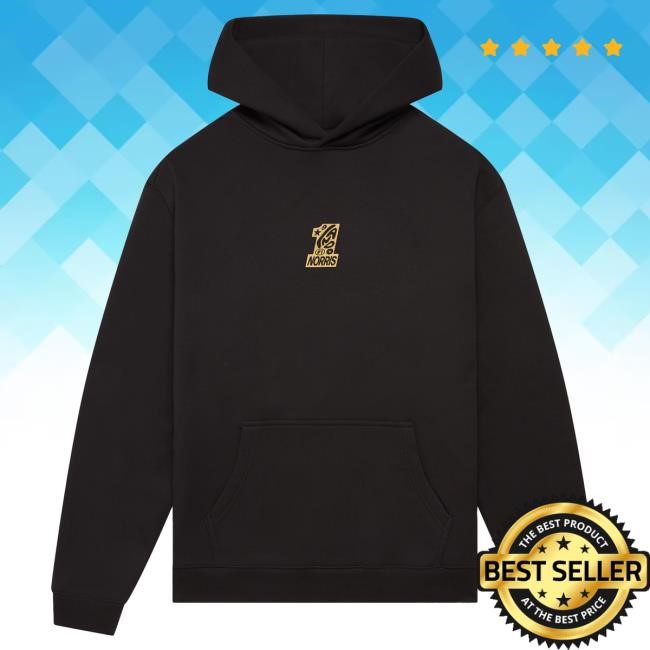 Official Lando Norris Merch Store Shop Lando Norris #1 CORE Popover Hoodie