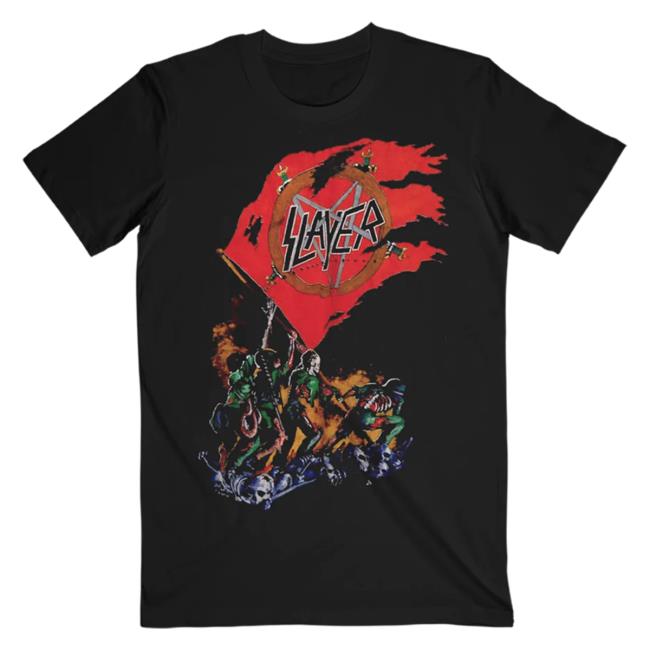 Official Slayer Clothing Store Shop Merch Iwo Jima Of The Dead T-Shirts