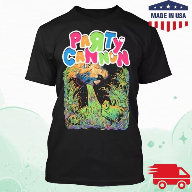 Official Indie Merch Store Shop Party Cannon Volume Of Vomit - Tshirt IndieMerchStore