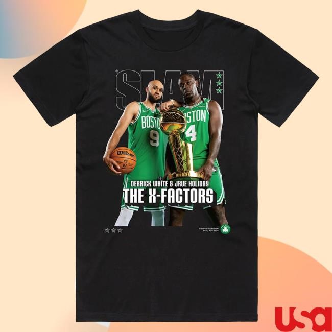 Slam Goods NBA SLAM Cover Tee – White + Holiday Timeless Icon