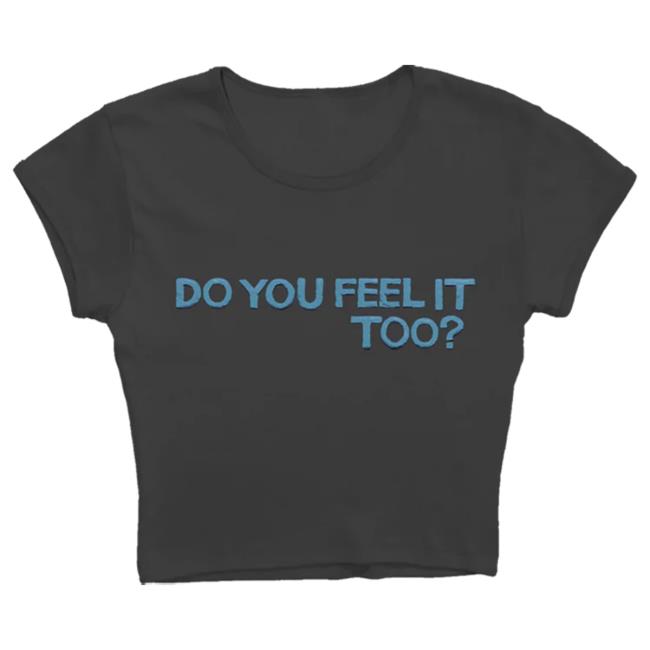 Official Billie Eilish Merch Store Do You Feel It Too? Crop Baby Shirts Billie Eilish Shop Hit Me Hard and Soft Clothing