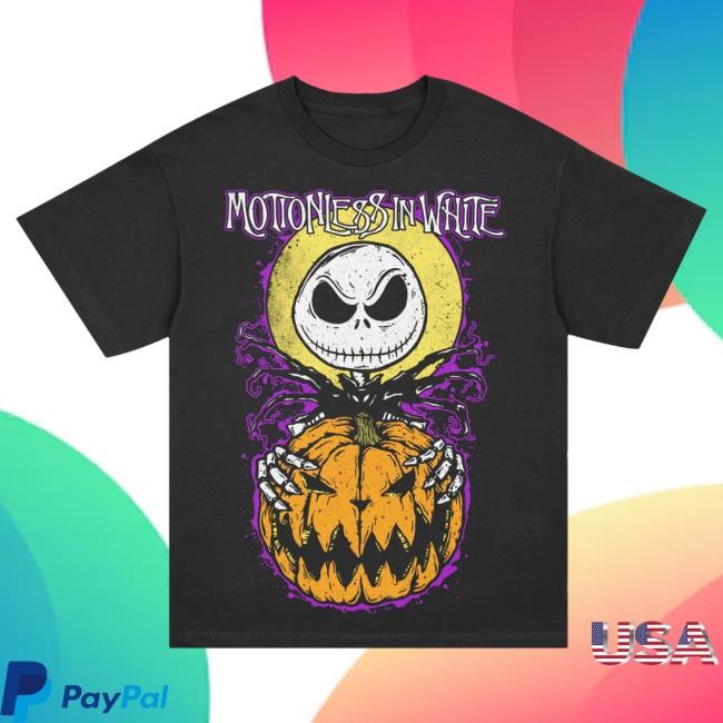 Official Motionless In White Merch Store Jack Shirt (Black)