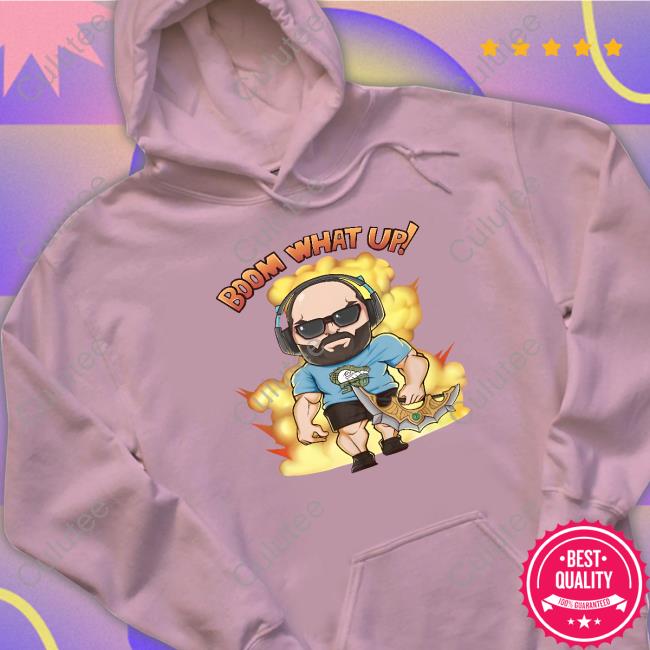 Official Sro Merch Boom What Up T Shirt