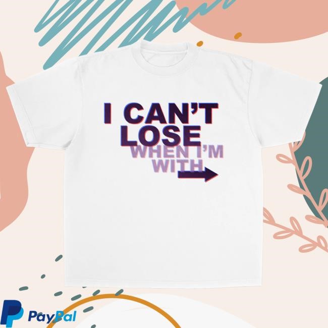 Official Jonas Brothers I Can't Lose Arrow Hot Shirt - Left
