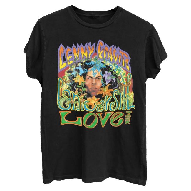 Official Lenny Kravitz Store Shop Universal Love Tour Illustration Hot Shirt LennyKravitz