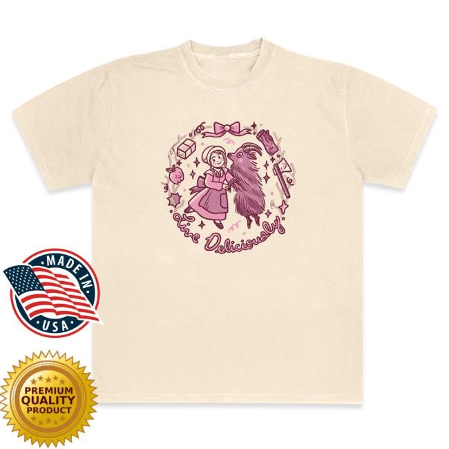Official Super Yaki & Beanpolice Present: Live Deliciously Shirt New SuperYaki