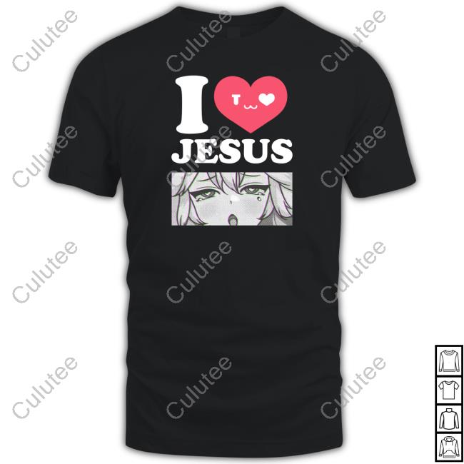 Vshojo Merch I Love Jesus Shirt