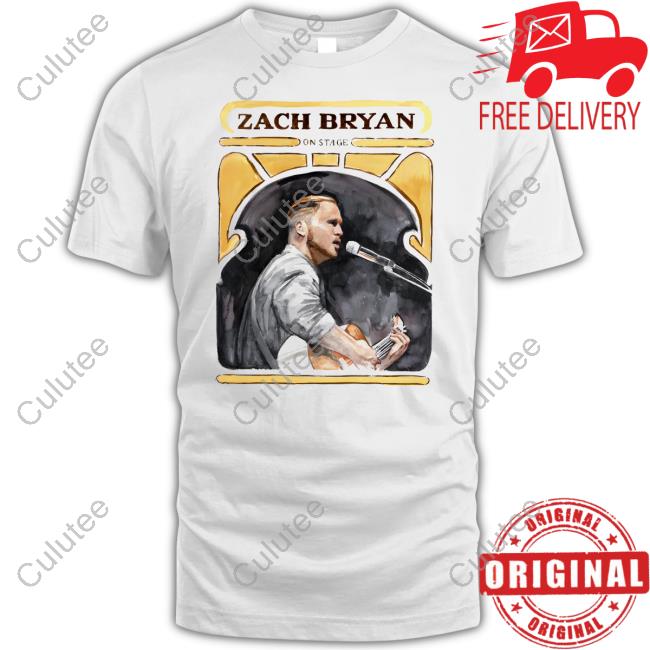 Official Zach Bryan Onstage Short Sleeve Tee