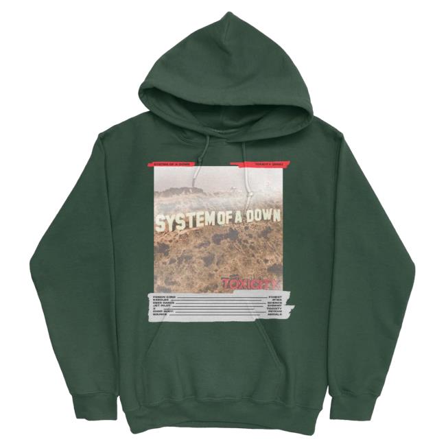 Official System Of A Down Merch Mixing Board Pullover Hoody