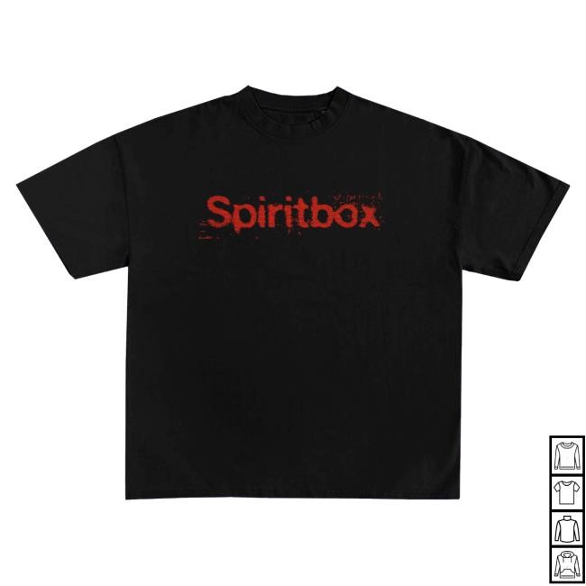 Spiritbox Merch | Static Black Tshirt | Spiritbox Clothing Shop