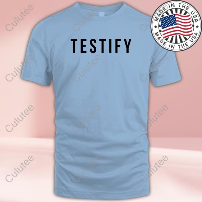 Testifyforever Merch Testify Brown Shirt