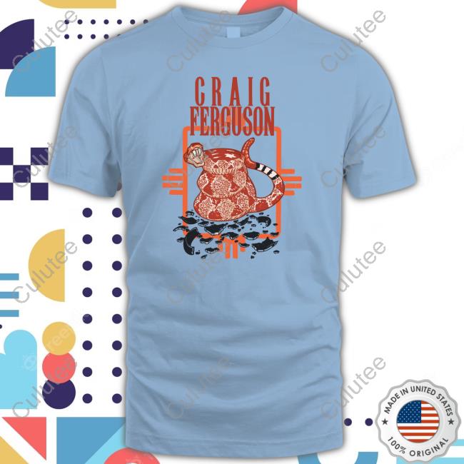 Official Craigferguson Merch Store Rattlesnake Mug Pullover Shirt