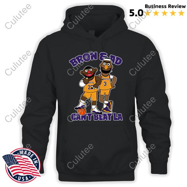 Official Cant Beat La Bert & Ernie Bron & Ad T Shirt