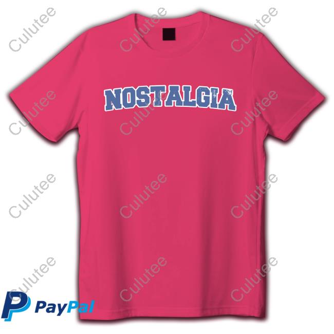 Official Luke Hemmings Merch Store Nostalgia Pink Sweatshirt 2024