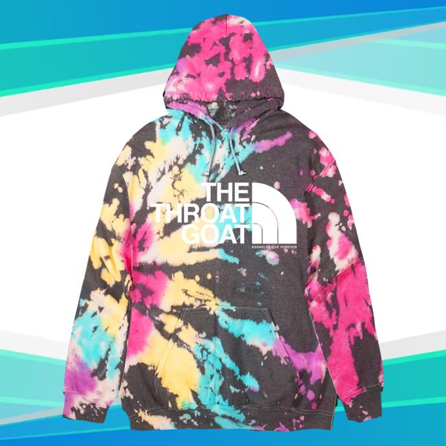Official Linda Finegold Merch Store The Throat Goat Shirt Colorblast Tie Dye Lindafinegold Shop Tie-Dye