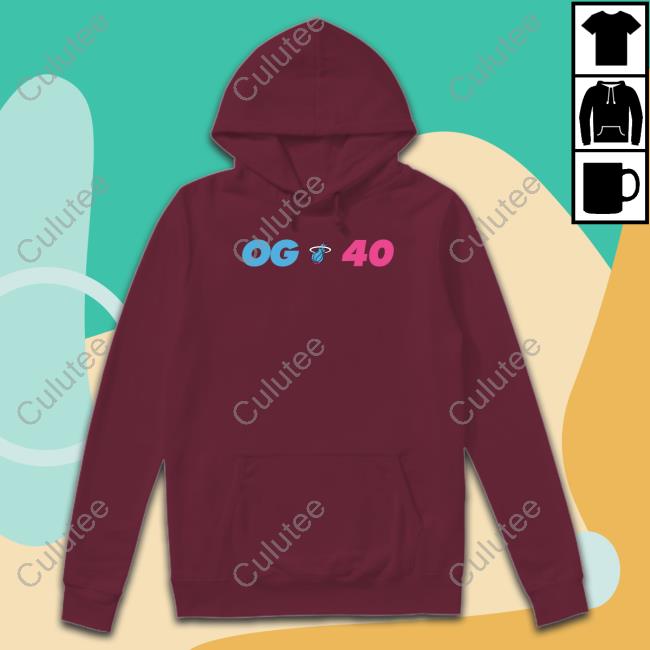 Miami Heat Og 40 Tee Shirt