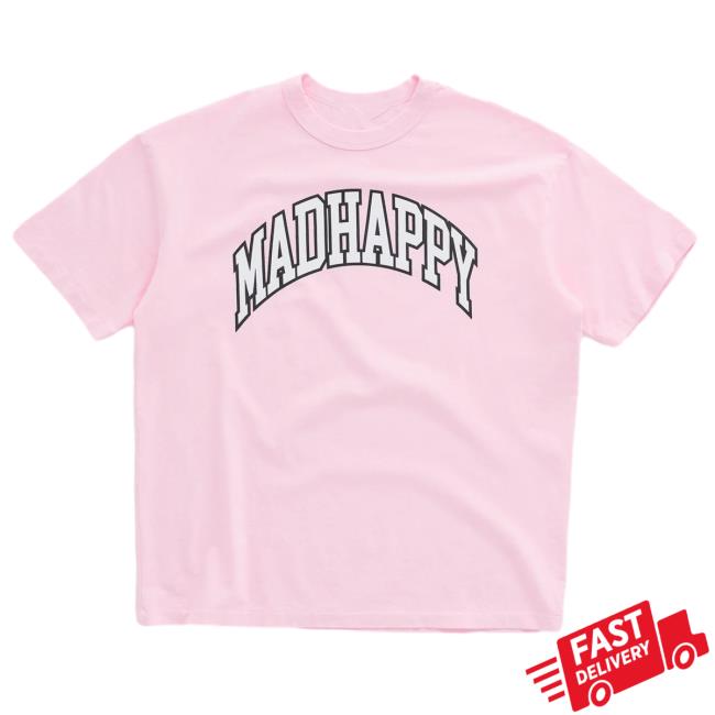 Official Madhappy Clothing Merch Store Campus Attractive Shirt Light Pink Mad Happy Shop